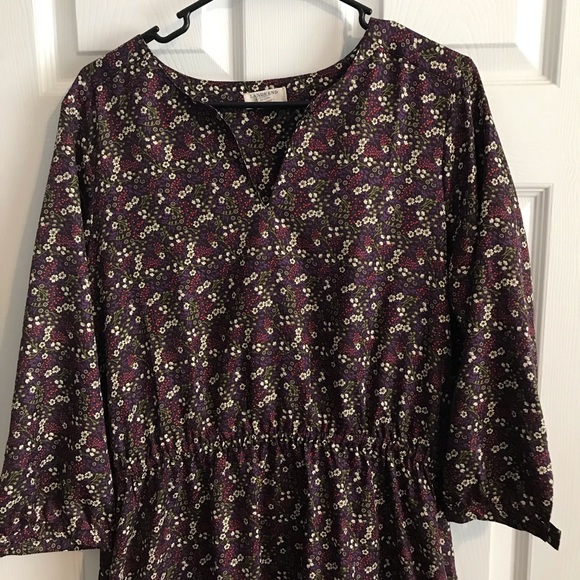 Lands End Canvas Dress Size 12 Floral - Picture 2 of 7